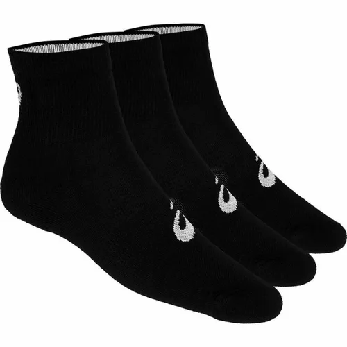 Vista 4 de Calcetines Deportivos Asics Quarter 3PPK Negro