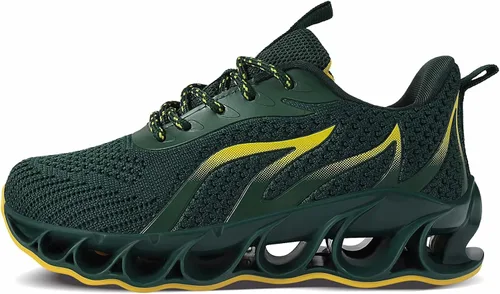 Vista 3 de UMIYE Boys Girls Sneakers Kids Running Walking Shoes Mesh Breathable Non-Slip Athletic Shoes(Little KidBig Kid)