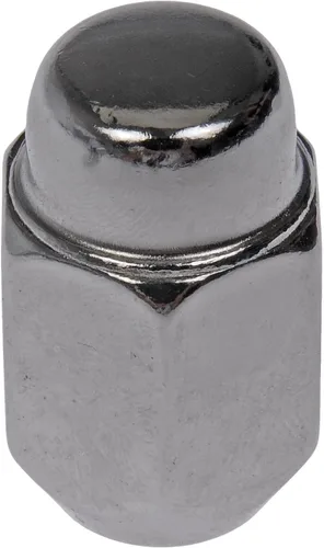 Vista 3 de Dorman 711-101 Tuerca de rueda cromada bellota 2 piezas 7/16-20 compatible con modelos seleccionados, paquete de 4