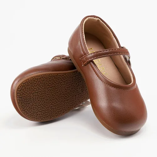Vista 6 de WILLFUN Zapatos planos Mary Jane para niñas pequeñas, con lazo, para vestido de princesa, zapatos de ballet antideslizantes con suela suave, zapatos