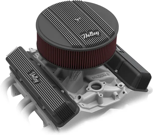 Vista 2 de Holley Holley - Limpiador de aire, con aleta, con 14 x 4 premium