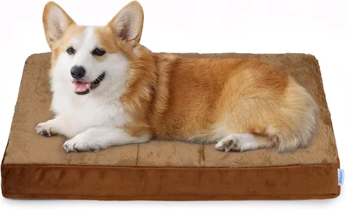 Vista 26 de Tapete refrescante para perros pequeños, almohadilla ortopédica de espuma viscoelástica de 24 x 18 pulgadas para verano, QMAX>0.5, almohadilla