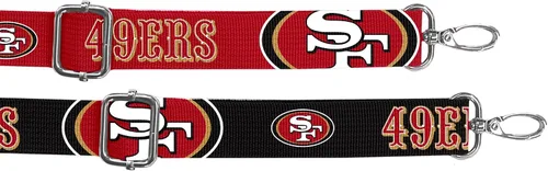 Vista 4 de Littlearth Detroit Lions NFL - Bolso transparente para fanáticos San Francisco 49Ers