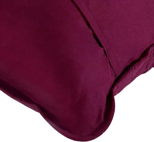 Vista 8 de BOSOWOS Juego de 2 fundas de almohada acolchadas de microfibra estándar, fundas de almohada suaves y transpirables con cierre de sobre
