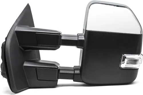 Vista 9 de BOOLEE Espejo de remolque del lado izquierdo del conductor apto para Ford F250, F350, F450, F550 Super Duty 2017, 2018, 2019, 2020, luz de señal