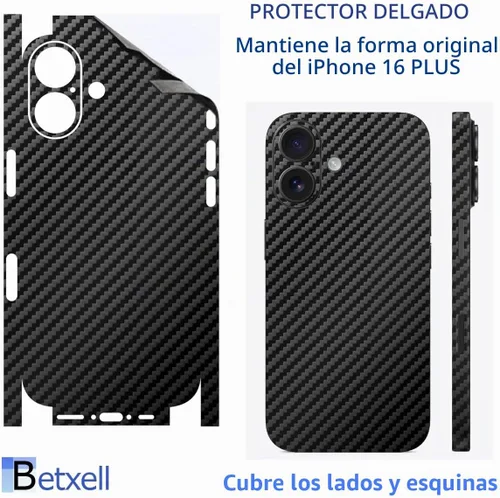 Vista 2 de 16 Plus Skin Wrap 3M Film Protector para lados y espalda (fibra de carbono)