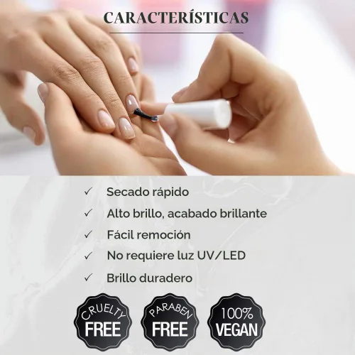 Vista 5 de Seche Vite - Esmalte de uñas y manicura