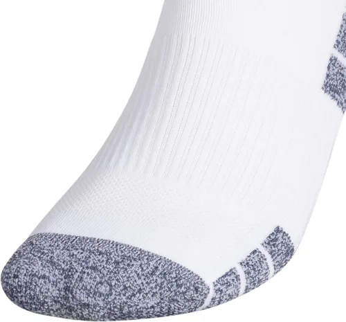 Vista 4 de adidas 3-Stripe Hoop Soccer Socks (1-Pair) with Arch Compression for a Secure Fit