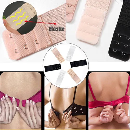 Vista 3 de Extensor de pantalones de maternidad con extensor de brasier extensor de cinturón de embarazo extensor de cintura elástica ajustable para mujeres