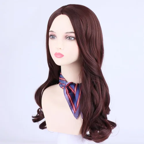 Vista 20 de COSPLAZA Cosplay Pelucas Moda Corto Azul Anime Cabello Elegante Mujer Fiesta Peluca