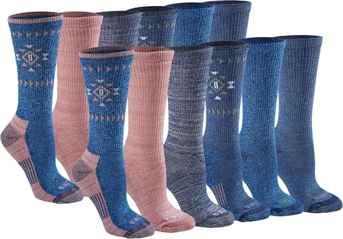 Vista 27 de Dickies Women's Dri-Tech Fashion Moisture Control Crew Socks (6, 12 Pairs)