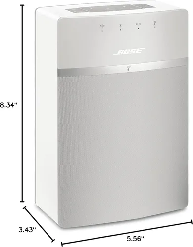 Vista 4 de Sistema de música inalámbrico Soundtouch 10 de Bose, negro Blanco