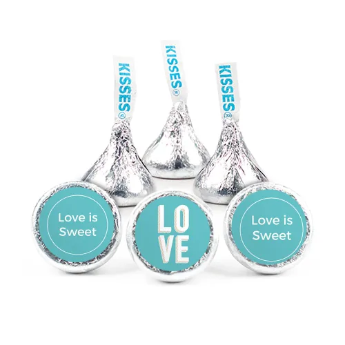 Vista 10 de 90ct Beach Wedding Candy Kisses Favores - Caramelo Incluido