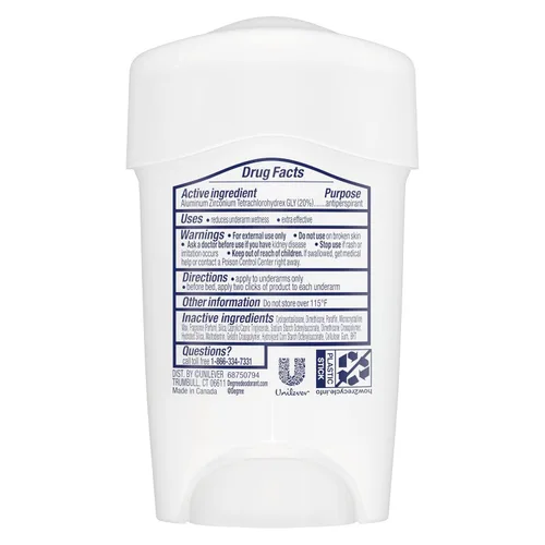 Vista 2 de Degree Clinical Protection - Desodorante antitranspirante, 3 unidades, 1.7 onzas