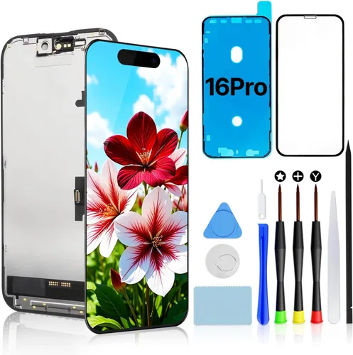 Vista 29 de Brinonac para iPhone 6s Reemplazo de pantalla negra, pantalla táctil LCD digitalizador montaje completo con herramientas de reparación completas