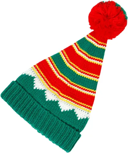 Vista 18 de 2 gorros de punto de Navidad para padres e hijos, gorro de Papá Noel para adultos, bebés, invierno, cálido, gorro de calavera para fiestas
