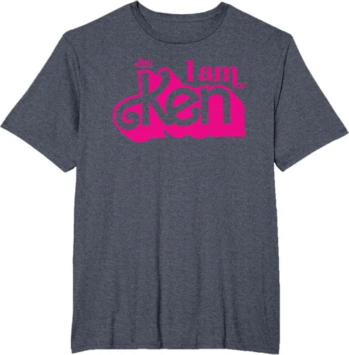 Vista 27 de Camisetas y camisetas de Barbie The Movie I Am Ken para hombres y mujeres Negro
