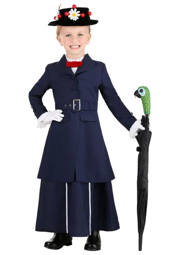 Vista 6 de Disfraz Disney de Mary Poppins para Niños Pequeños Multicolor