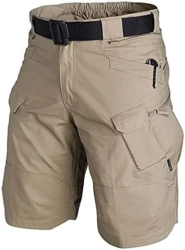 Vista 2 de AUTIWITUA Pantalones cortos cargo para hombre