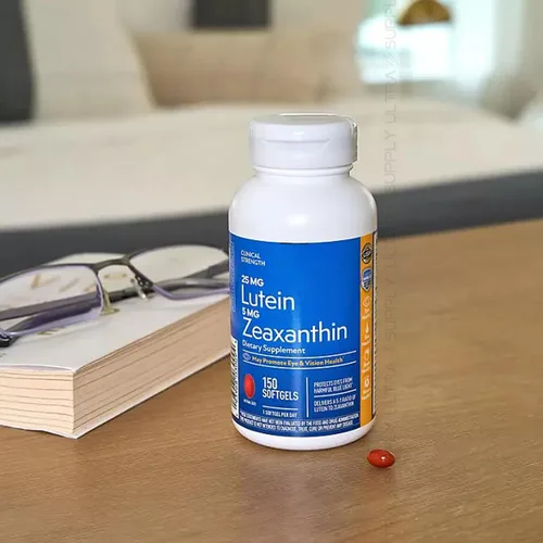 Vista 8 de Miembros Mark Lutein con zeaxantina, 25 mg y 5 mg, (150 unidades) - Apoya la salud ocular y la visión, protección de luz azul, verificado por USP