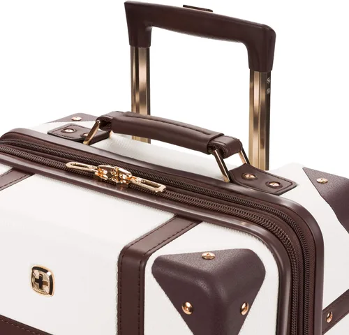 Vista 8 de SwissGear 7739 - Maletín rígido con ruedas giratorias, Blanco, 7739 Maletero rígido con ruedas giratorias