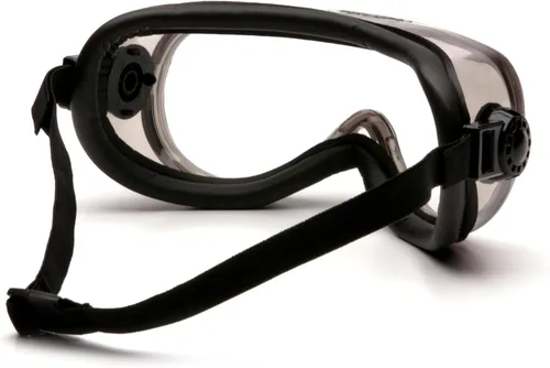 Vista 4 de Pyramex Safety Gafas de salpicaduras químicas antivaho con acolchado de espuma