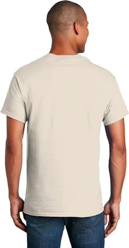 Vista 3 de Gildan Camiseta de ultra algodón, estilo G2000, paquete de 2, natural (paquete de 2), XL, Natural