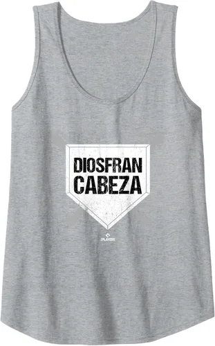 Vista 5 de Homeplate Gameday Diosfran Cabeza Prospect Baseball Fan Gear Tank Top
