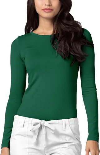 Vista 48 de Adar Underscrubs para Mujeres - Camiseta Underscrub de Manga Larga Comfort Aguamarina (Aquamarine)