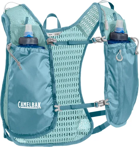 Vista 2 de CamelBak Chaleco de hidratación Trail Run para mujer, 34 onzas, azul adriático Azul Adriático 2.0