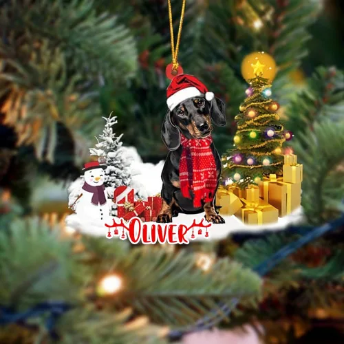 Vista 80 de NAZENTI Adorno personalizado de gato abisinio con árbol de pino, adorno de Navidad personalizado para perros amantes de las mascotas, colgante