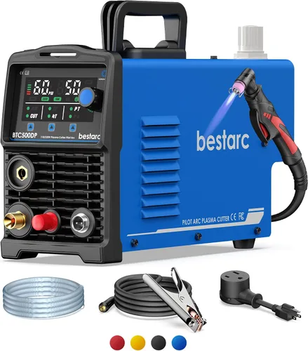 Vista 16 de Bestarc Plasma Cutter Machine, Pilot Arc, 50A IGBT 110V 220V Dual Voltage