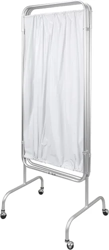 Vista 4 de Drive Medical 13508 Pantalla de privacidad médica, color blanco La pantalla de privacidad médica ofrece un diseño portátil y plegable para un uso