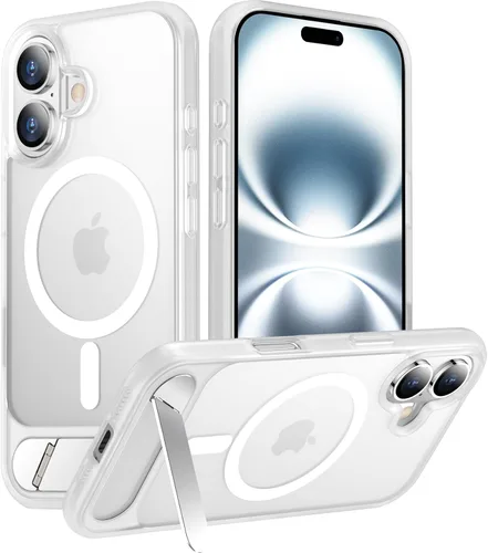 Vista 100 de Funda para iPhone 11 con compatibilidad magnética, [Soporte invisible incorporado][Compatible con MagSafe]