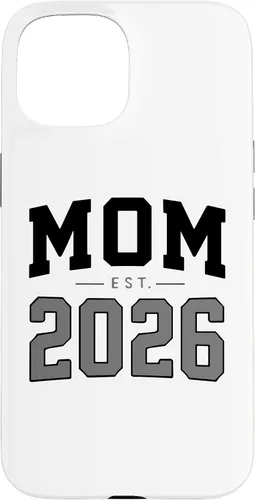 Vista 6 de Mom Est 2026 New Mother Parent New Born Child Parenthood Case for iPhone 17