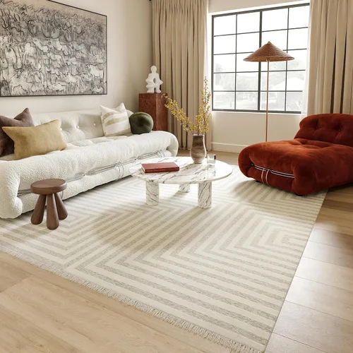 Vista 9 de nuLOOM Versa Collection - Alfombra reversible de 4 x 6 pies, lavable a máquina, resistente a las manchas, fácil almacenamiento, certificado