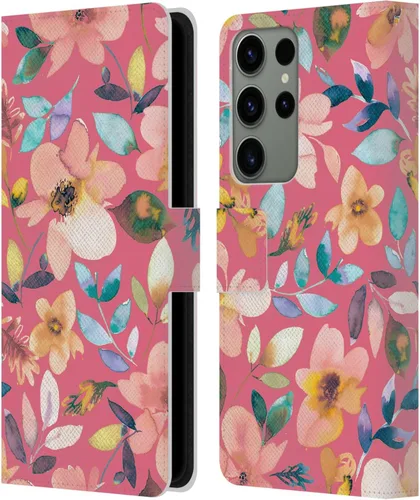 Vista 192 de Head Case Designs Officially Licensed Ninola Butterfly Nature Spring Floral Leather Wallet Case Compatible with Samsung Galaxy A07 4G