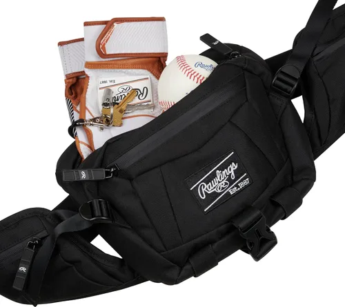 Vista 2 de Rawlings Bolso bandolera Accesorio de béisbol/sóftbol Múltiples estilos Negro