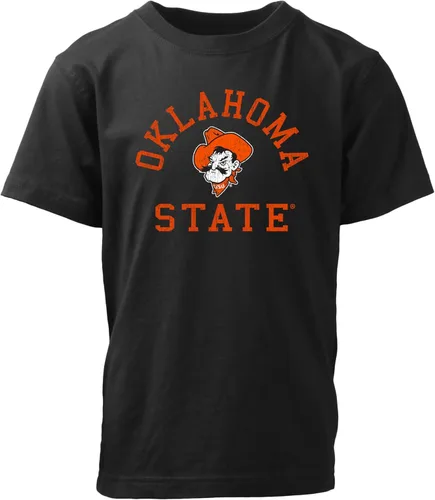 Vista 37 de Wes and Willy Camiseta de algodón orgánico de manga corta para niños de la NCAA