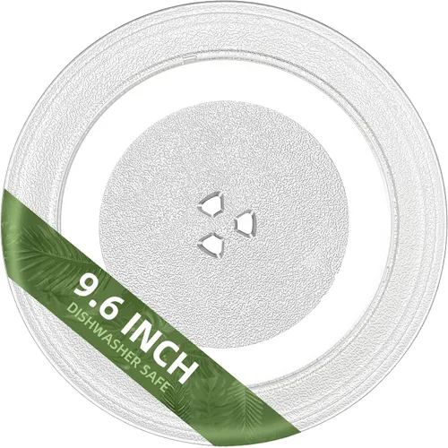 Vista 20 de Plato giratorio para microondas de 10.5 pulgadas compatible con Emerson 252100500497, placa de vidrio de repuesto para microondas de 10 1/2 pulgadas