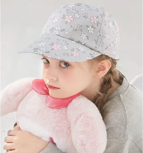 Vista 83 de Peecabe Gorra de béisbol para niños pequeños, unisex, de algodón, ajustable, para bebés, niños, gorra de béisbol para niñas de 1 a 5 años