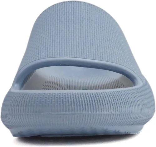 Vista 3 de Soda "MARSHMALLOW" Sandalias de recuperación de plumas para mujer, puntera abierta, ligeras, cómodas, acolchadas