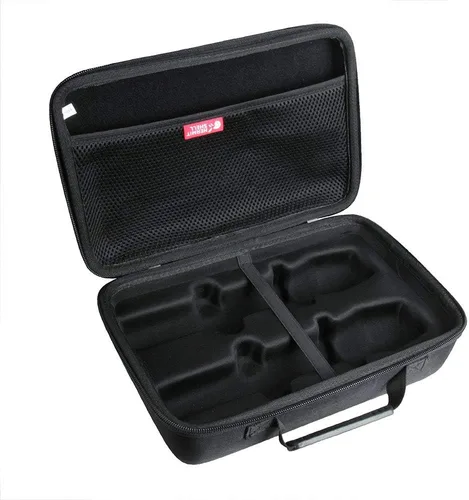 Vista 3 de Hermitshell Estuche de viaje duro para Fifine UHF Dual Channel Wireless Handheld Microphone System-K036