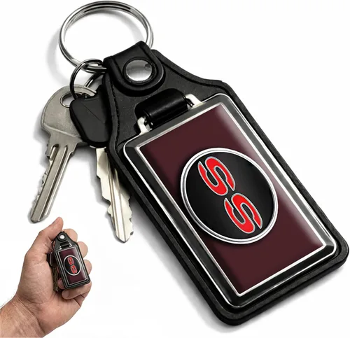 Vista 30 de Brotherhood Car Key Chain for Nova - Classic Models Keychain for Men and Blanco antiguo - Personalizado 1975