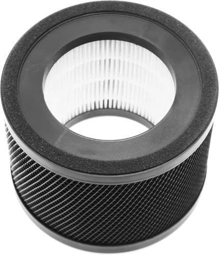 Vista 2 de TT-AP001 - Filtro de repuesto True HEPA, compatible con TaoTronics TT-AP001 y VAVA VA-EE014 purificador de aire, filtro HEPA verdadero H13 y filtro