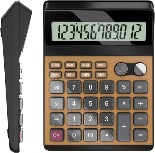 Vista 2 de Calculadora electrónica,Calculadoras de voz (color aleatorio)