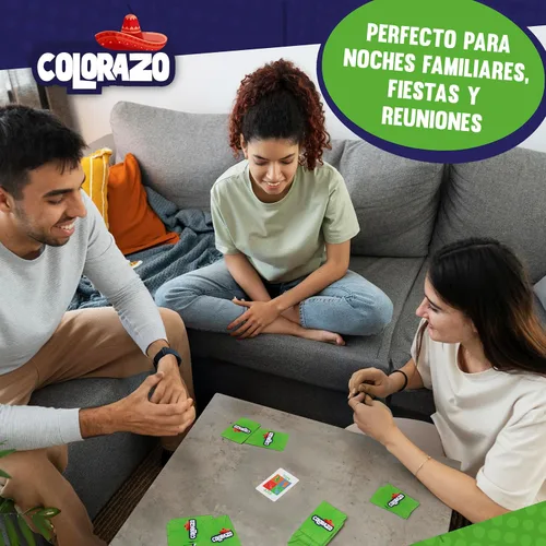 Vista 3 de Colorazo – Juego de Mesa en Español para Familias Bilingües y Fiestas