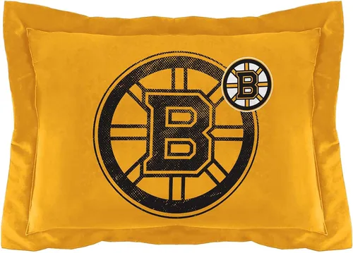 Vista 3 de NORTHWEST, juego de edredón con licencia oficial del equipo Boston Bruins de la NHL – Juego de edredón y funda de almohada de microfibra