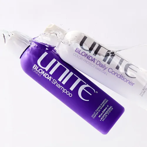Vista 2 de UNITE Hair BLONDA Daily Purple Acondicionador, 8 fl. Oz