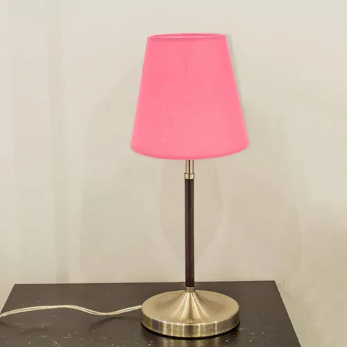 Vista 3 de DOITOOL Pantalla de repuesto para lámpara de araña de tela color macarrón rosa intenso